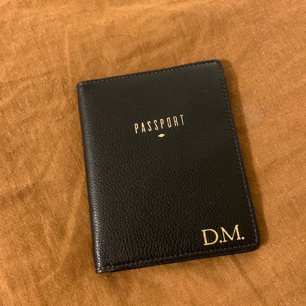 NWOT fossil passport protector
